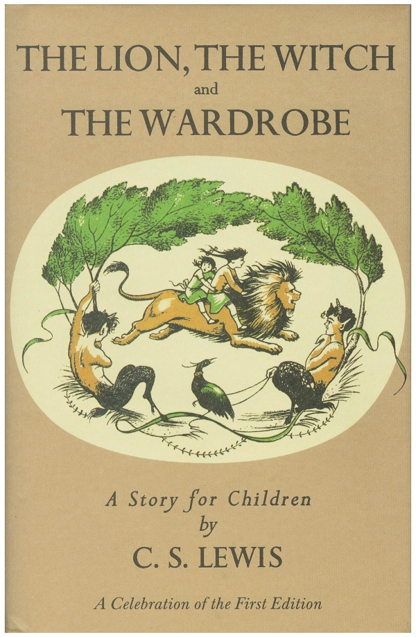 Original book cover of The Lion, The Witch and the Wardrobe