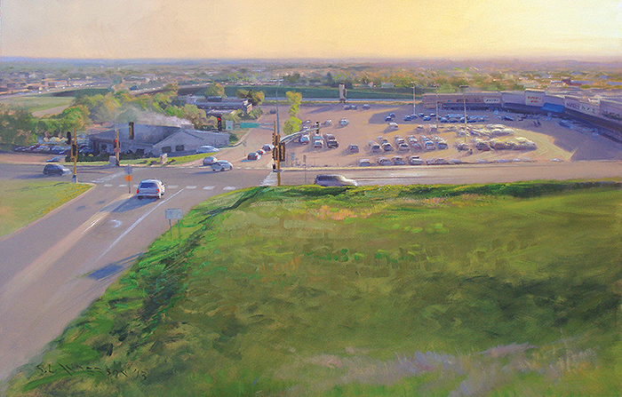 Paradise, Paved: An Oil Painter’s Exploration of the Suburbs